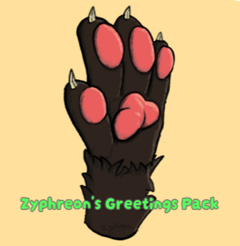 Zyphreon's Greetings pack